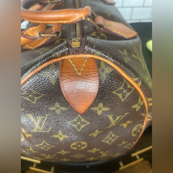 Vintage Louis Vuitton, speedy 30 with entrupy COA - Picture 4 of 11